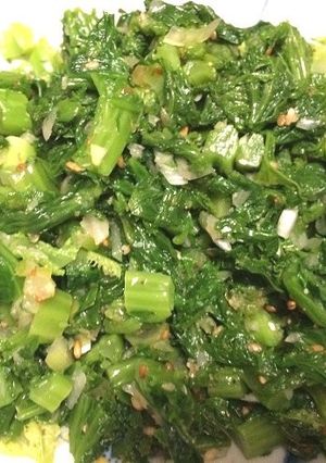 わさび菜で作るナムル-レシピのメイン写真