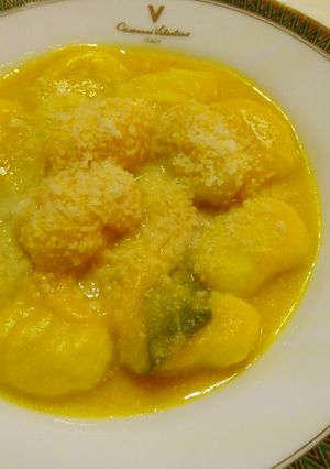 ニョッキ かぼちゃクリームソース-レシピのメイン写真