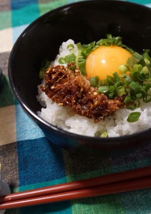 鰹そぼろで卵かけごはん♡-レシピのメイン写真