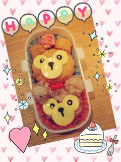 運動会キャラ弁ディズニー簡単おにぎり-レシピのメイン写真