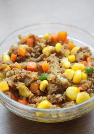 ミックスベジたっぷり、そぼろカレー風味-レシピのメイン写真