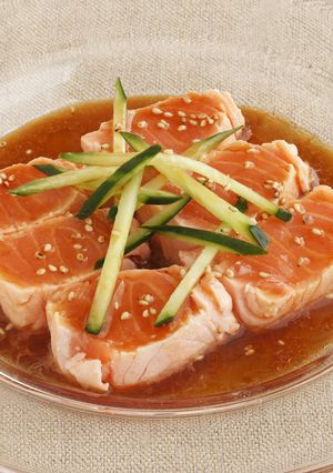 サーモンたたきの冷やし中華ソース-レシピのメイン写真