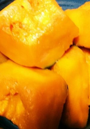一手間で美味しいかぼちゃの煮物-レシピのメイン写真