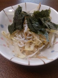 もやししらす和え-レシピのメイン写真