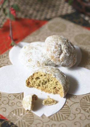 卵不使用：抹茶のスノウボール-レシピのメイン写真