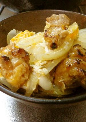 最速の焼き鳥の親子丼-レシピのメイン写真