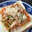 野菜たっぷりヘルシーピザトースト