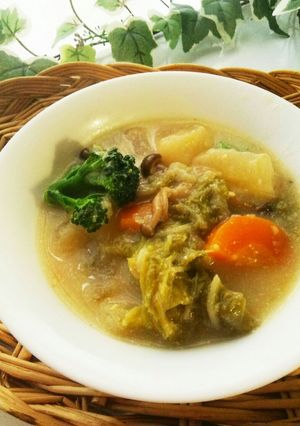 野菜たっぷり粕スープ-レシピのメイン写真