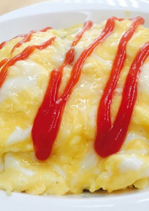簡単＊包まないオムライス-レシピのメイン写真