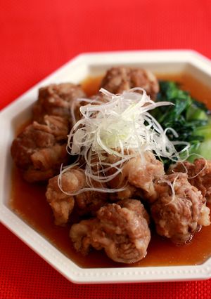 ジューシー☆豚こまで角煮風-レシピのメイン写真