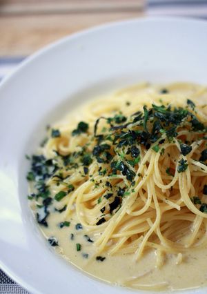5分で完成☆もちもちスープパスタ-レシピのメイン写真
