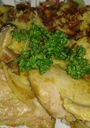 職員が絶賛❗炊き込みカレーピラフ擬き❗-レシピのメイン写真
