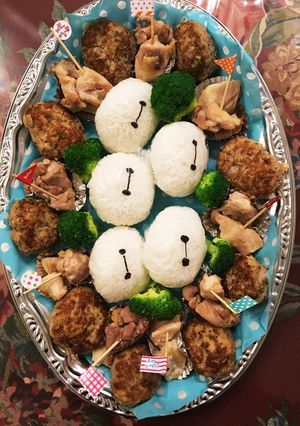 ベイマックス簡単パーティープレート-レシピのメイン写真