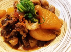 ご飯もお酒もススム♡牛すじと大根の煮込み-レシピのメイン写真