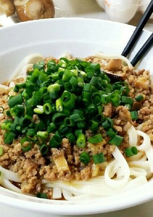 肉あんかけうどん-レシピのメイン写真