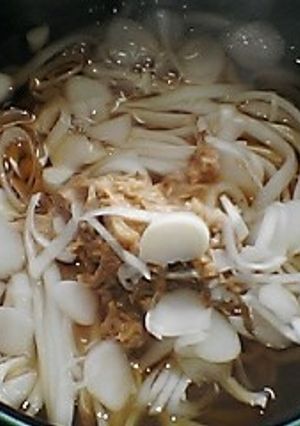 おかかの味噌ﾏﾖ和え　うどん編-レシピのメイン写真