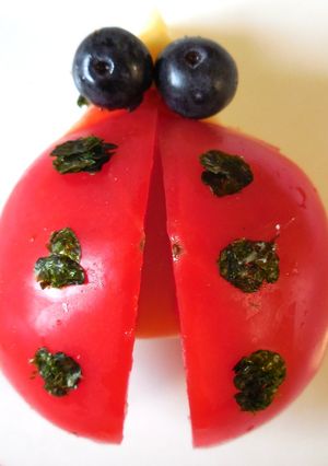 6Pチーズのてんとう虫-レシピのメイン写真