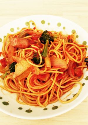 トマト缶で!簡単ひと鍋パスタ-レシピのメイン写真