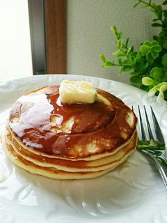 ふわふわしっとり♡パンケーキ☆-レシピのメイン写真