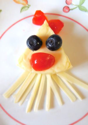 6Pチーズのぎょろ目なイカさん-レシピのメイン写真