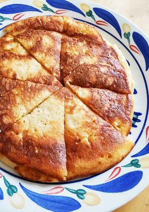 豆乳ヨーグルトのカリふわパンケーキ♪-レシピのメイン写真