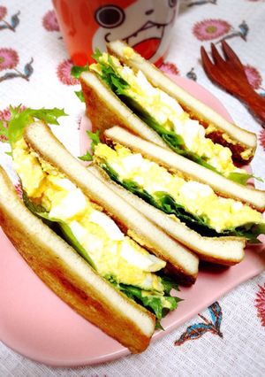 【高野豆腐サンド】低糖質☆卵サンド-レシピのメイン写真