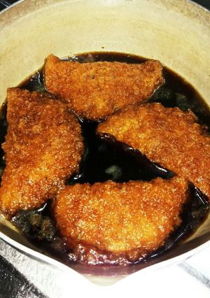簡単メンチカツ煮！-レシピのメイン写真