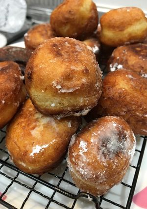 豆腐ときなこのもちもちドーナツ-レシピのメイン写真