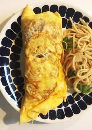 母直伝^_^野菜たっぷりオムレツ-レシピのメイン写真