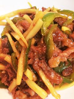 焼肉のタレであっという間チンジャオロース-レシピのメイン写真