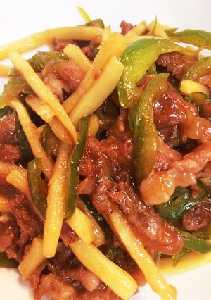 焼肉のタレであっという間チンジャオロース-レシピのメイン写真