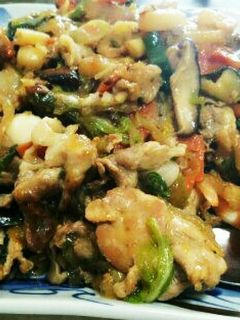干しエビ.豚肉.野菜の旨味凝縮。中華炒め-レシピのメイン写真