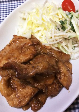 豚の甘辛照り焼き〜名古屋手羽先風味-レシピのメイン写真