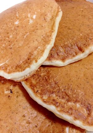 たまごなし！ふわふわしっとりホットケーキ-レシピのメイン写真