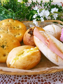 手作り天然酵母で作る♡自家製パン-レシピのメイン写真