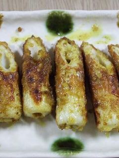 カレーちくわおつまみ-レシピのメイン写真