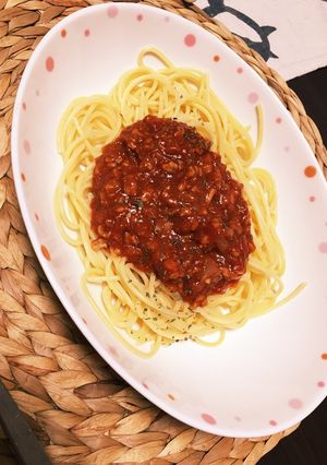 ミートソース♡スパゲティ-レシピのメイン写真