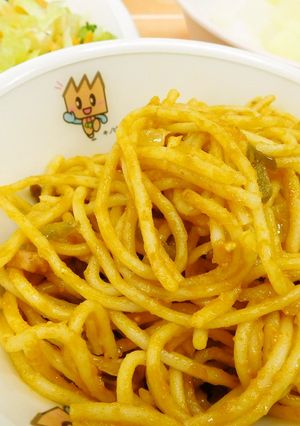 ナポリタン(群馬県桐生市の学校給食)-レシピのメイン写真