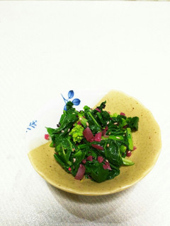 超簡単❢菜の花の刻み梅和え-レシピのメイン写真