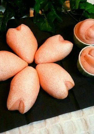 和菓子みたいな桜餡のお花パン☆-レシピのメイン写真