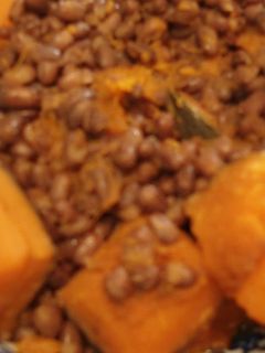 かぼちゃとあずきの煮物-レシピのメイン写真