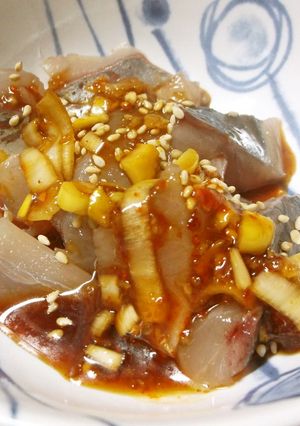 鯵のコチュジャンダレ☆-レシピのメイン写真