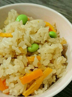舞茸の彩り炊き込みご飯-レシピのメイン写真