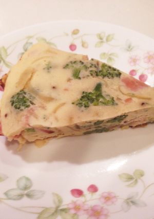 キッシュのようなオムレツ-レシピのメイン写真