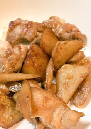やみつき♡鶏牛蒡のソテー-レシピのメイン写真
