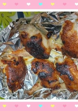鶏☆手羽のオリジナル酒粕みそ焼き☆-レシピのメイン写真