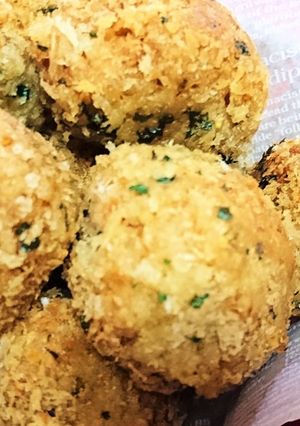 リメイク★時短【カレー味ライスコロッケ】-レシピのメイン写真