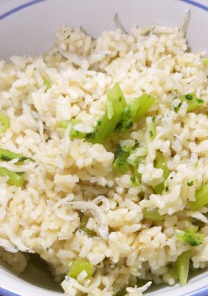 じゃこ入り菜っ葉ご飯☆ヘルシーで素朴な味-レシピのメイン写真