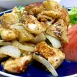 鶏胸肉と新じゃがのマヨマスタード炒め