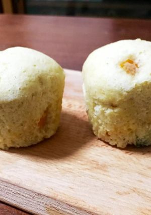 子供のおやつに!かぼちゃ蒸しパン-レシピのメイン写真